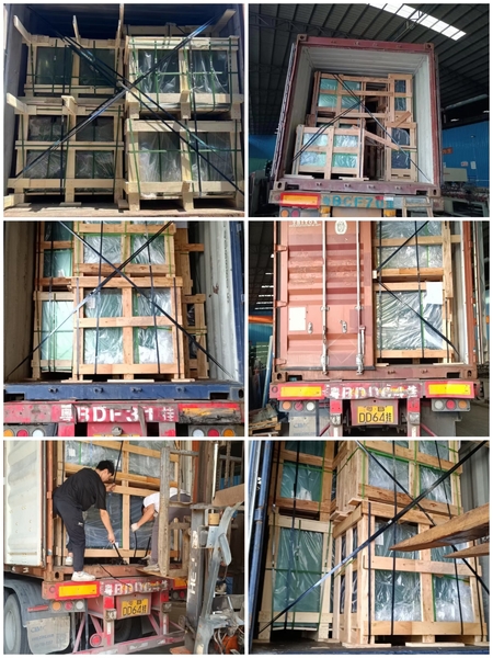 foshan nanhai ruixin glass co., ltd 製造者の生産ライン