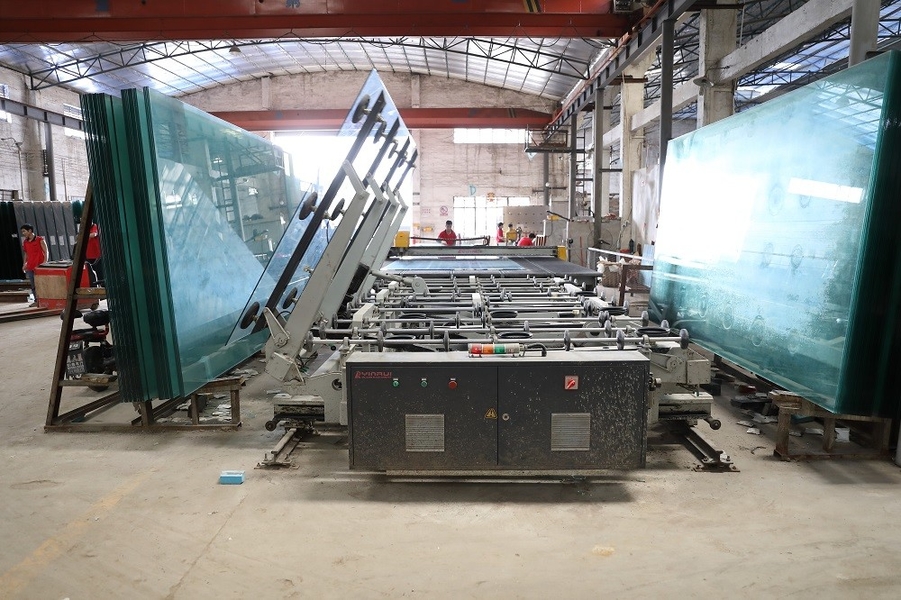 foshan nanhai ruixin glass co., ltd 製造者の生産ライン