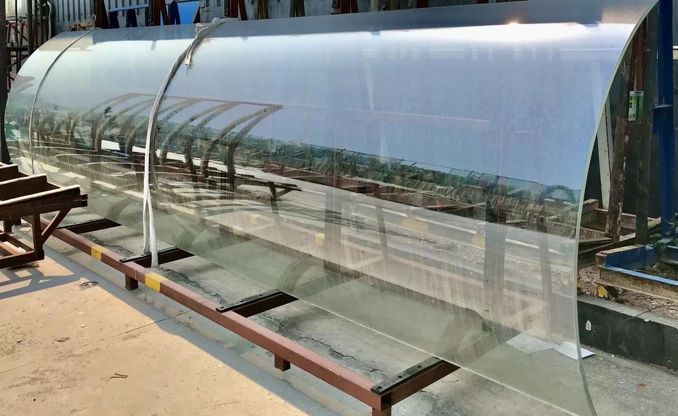 foshan nanhai ruixin glass co., ltd 製造者の生産ライン
